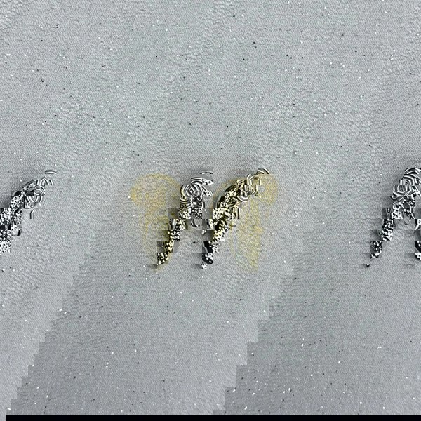 Gold Clip On Earrings, Leaf Back View, Leaf Design Clip On Earrings For Non Pierced Ears, Back Of Gold Statement Earrings, Comfortable Clip On Fastening, Vintage Inspired Leaf Earrings
