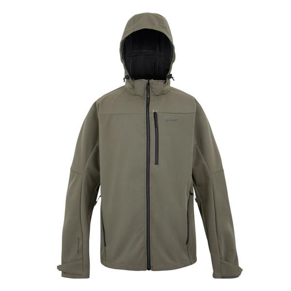 Regatta Mens Arana Waterproof Soft Shell Jacket - Treetop/Black - 