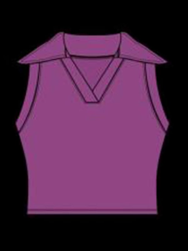 Tavi Polo Women's Tank Top - Violet