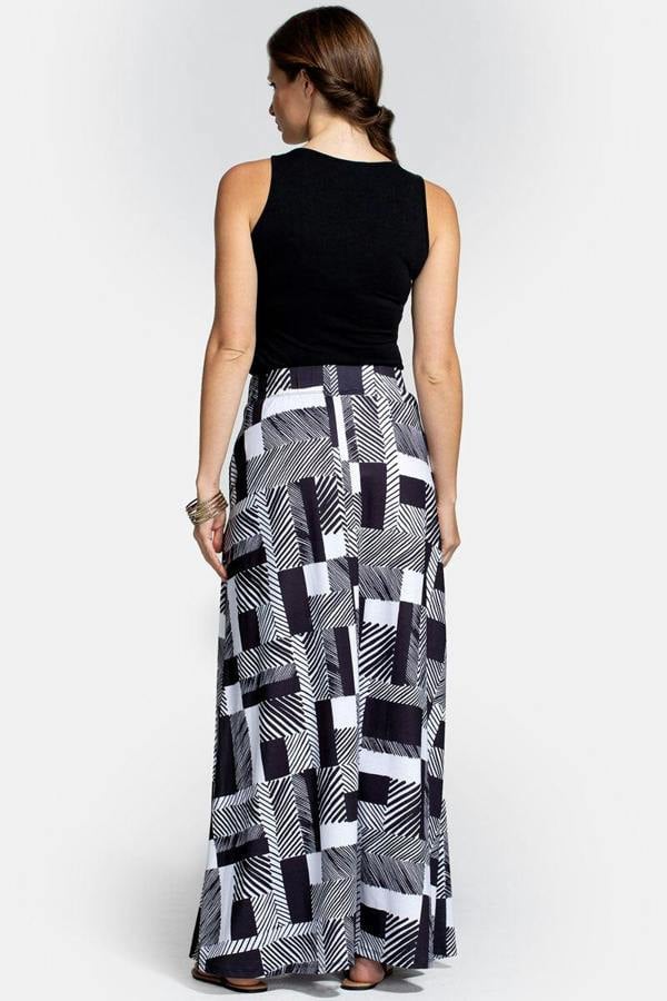 HotSquash Box Pleat Maxi Skirt