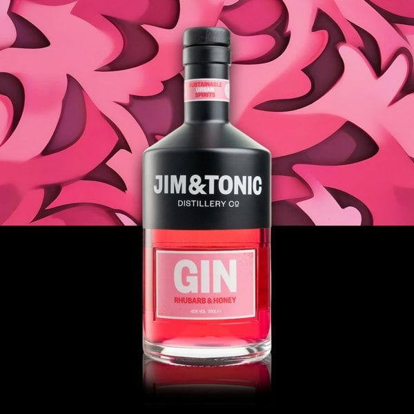 Jim & Tonic Rhubarb & Honey Gin