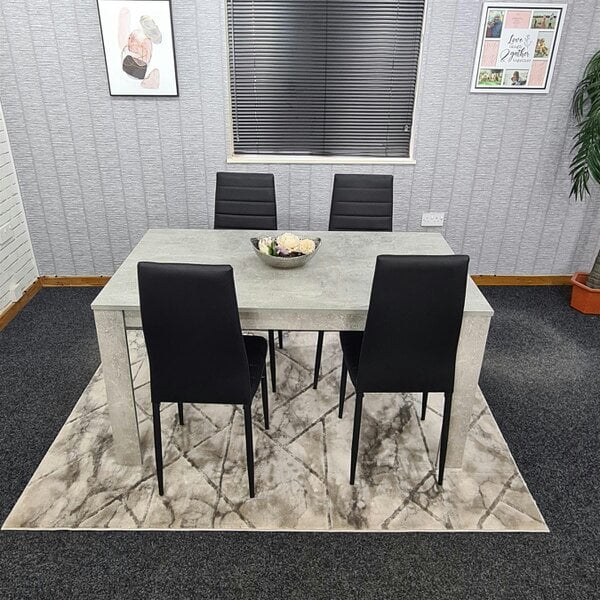 Kosy Koala Dining Table Set with 4 Chairs Dining Room and Kitchen table set of 4