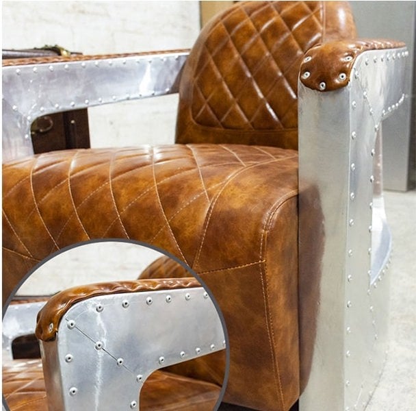Aviator Pilot Armchair-Weilai Concept-Weilai Concept