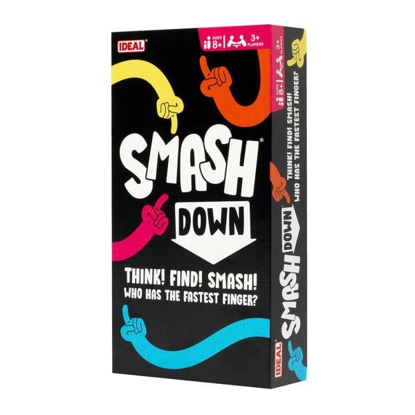 IDEAL Smash Down: Family Trivia Party Game