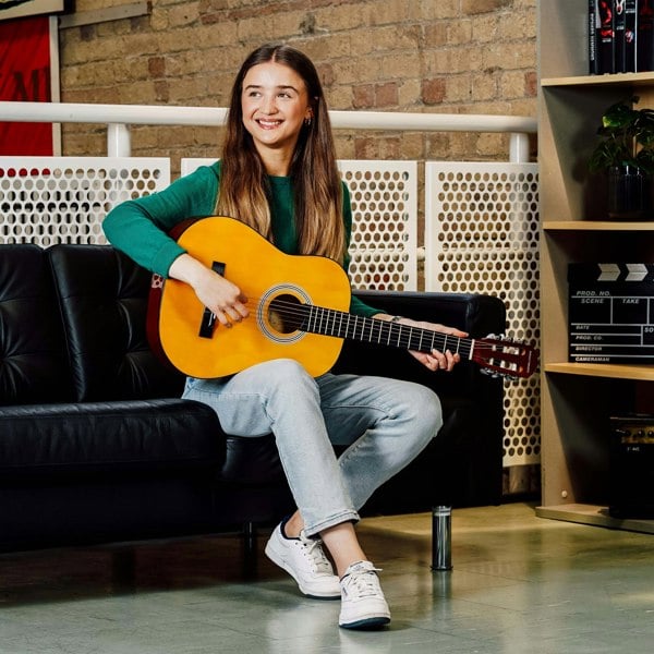 XF 3/4 Size Classical Guitar Pack Natural Classical Guitars#Colour_Natural