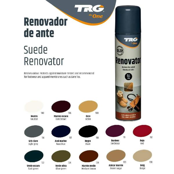 TRG Suede Renovator - Colour Restoration for Shoes and Boots 250ml