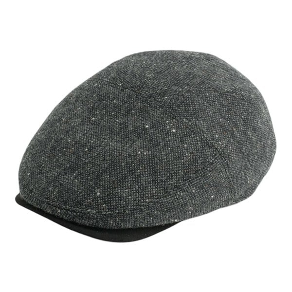 Gamble & Gunn Goodwood - Grey Flat Cap Molloy and Sons Irish Donegal Tweed