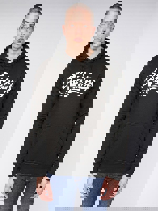 Henleys Scripthen Hoodie - Black