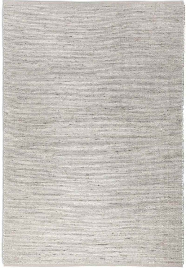 Handloom Jute Rug Dhaka Natural White