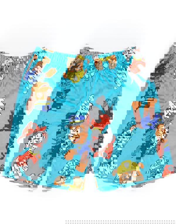 Paw Patrol Boys Multicoloured Multi Character Short Sleeve Short Leg Pyjama Set