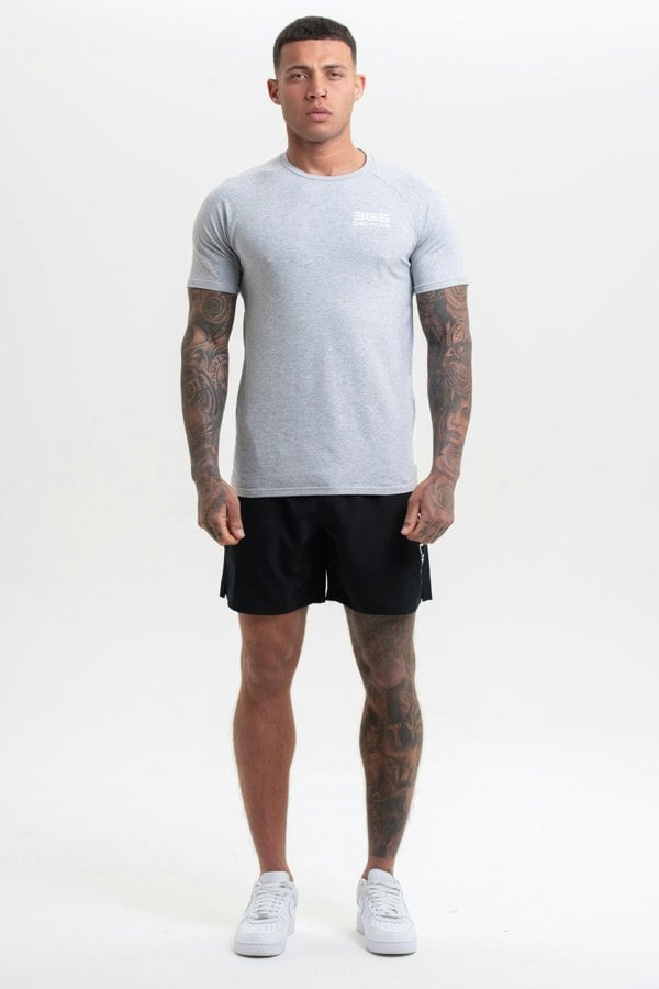 Discipline 365 Grey Short Sleeve Top