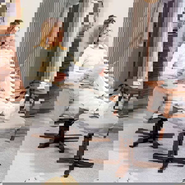 Recliner with Ottoman