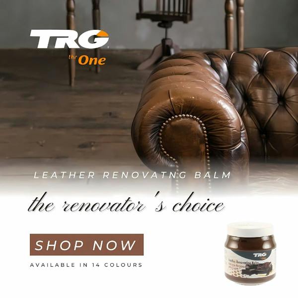 TRG Leather Renovating Balm for Colour Restoration of Smooth Leather 300ml