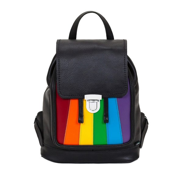 Zatchels Leather Backpack - Pride Rainbow