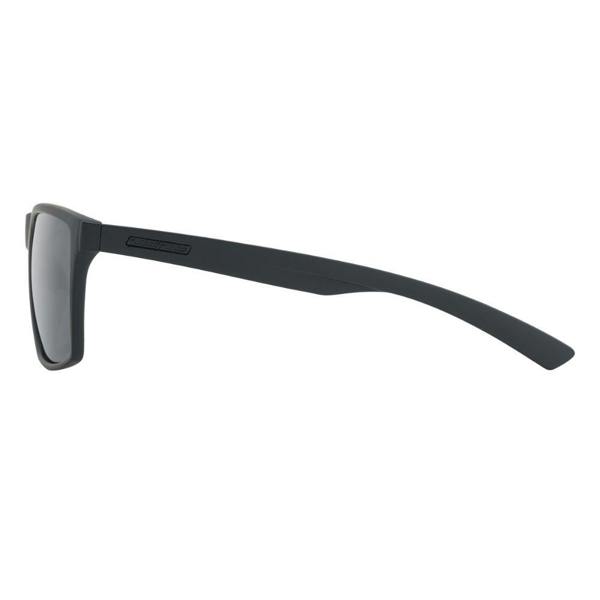 Dirty Dog VOLCANO - Satin Black with Polarized Smoke Lens