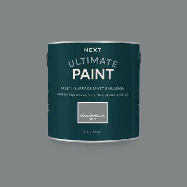 Next Cool Charcoal Grey Mixed To Order Ultimate Paint 2.5L