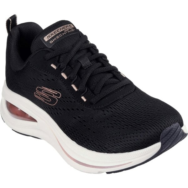 Skechers Skech-Air Meta Neutral Air Women's Trainers in Black/Rose Gold