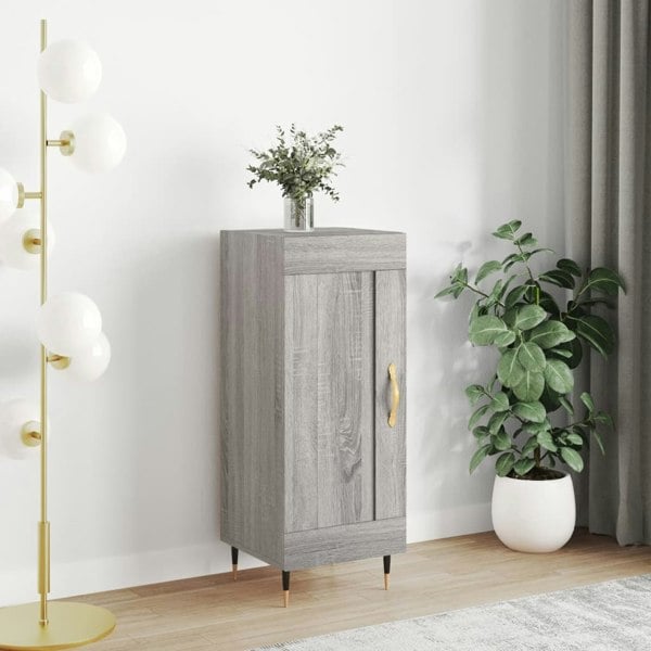 Berkfield Sideboard Grey Sonoma 34.5x34x90 cm Engineered Wood