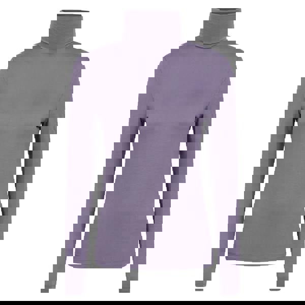 Mountain Warehouse Womens/Ladies Keep The Heat Isotherm Roll Neck Base Layer Top - Dusky Purple