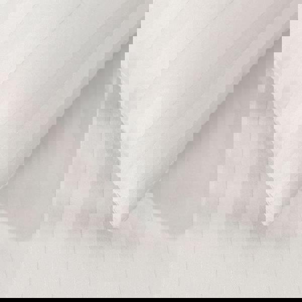 Smart Living Satin Stripe Duvet Cover With Pillowcases - White