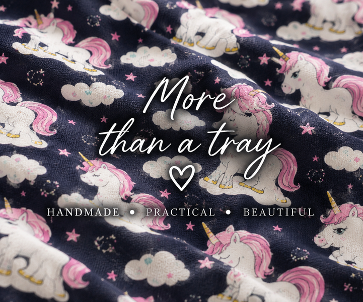 Made in the Mill Children's Luxury Lap Tray - Unicorns