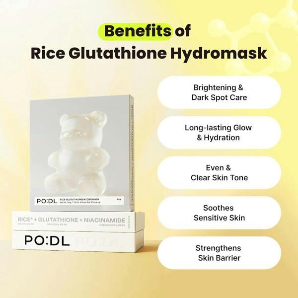 PODL Rice Glutathione Hydromask (4ea)