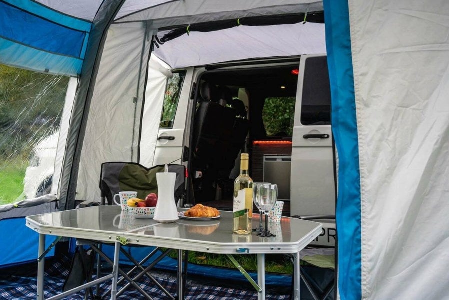 Uno Breeze Inflatable Campervan Awning OLPRO