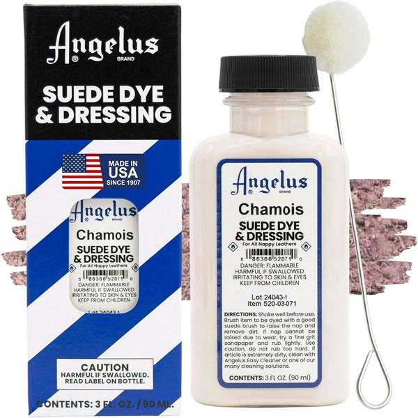Angelus Suede Dye and Dressing - Restore and Protect Delicate Suede 3oz
