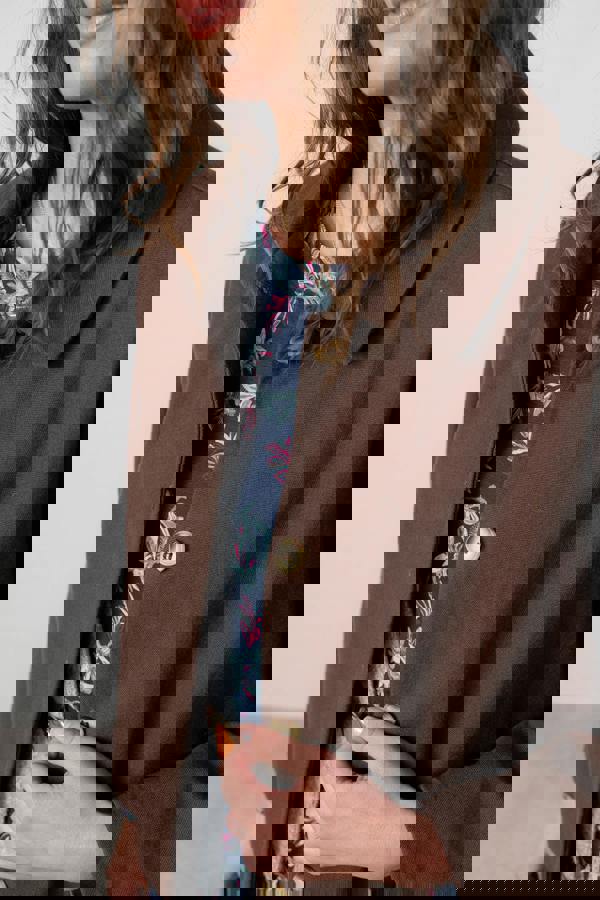 Lily & Me Sycamore Cotton Canvas Jacket Chocolate