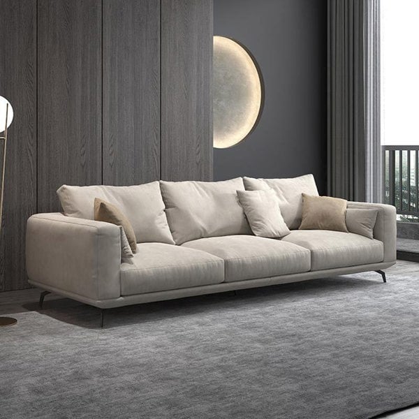 NR23 Three Seater Corner Sofa, Leathaire-Weilai Concept-Weilai Concept
