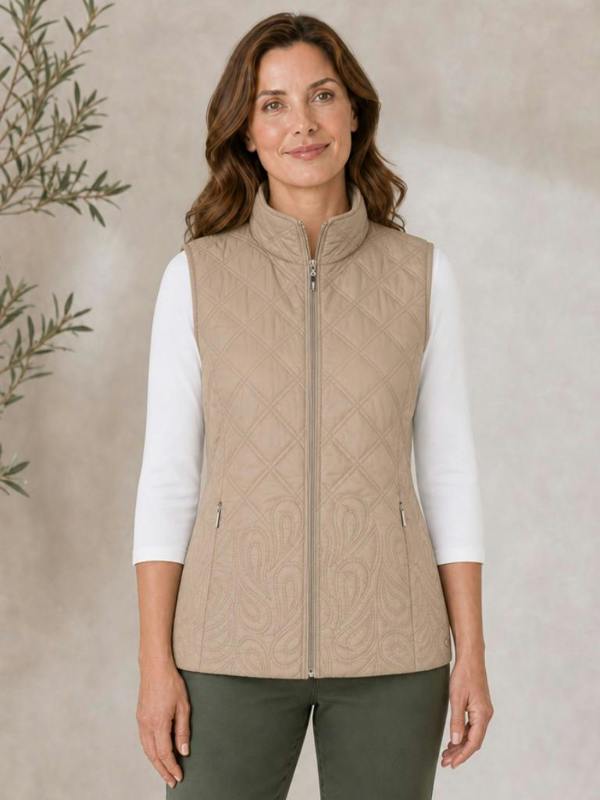 TIGI Paisley Border Gilet