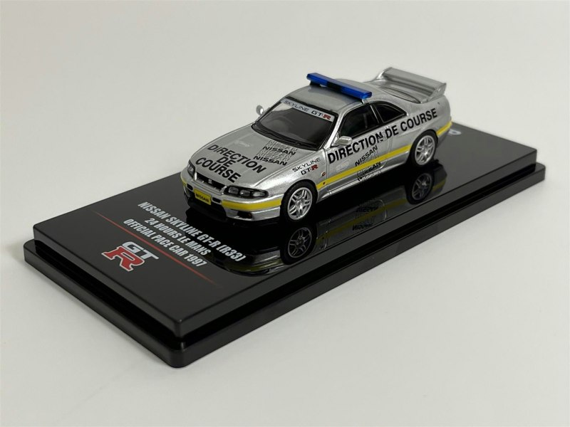 Inno 64 Nissan Skyline GT-R R33 24 Hr Le Mans Pace Car 1997 1:64 Inno IN64R33LMPC