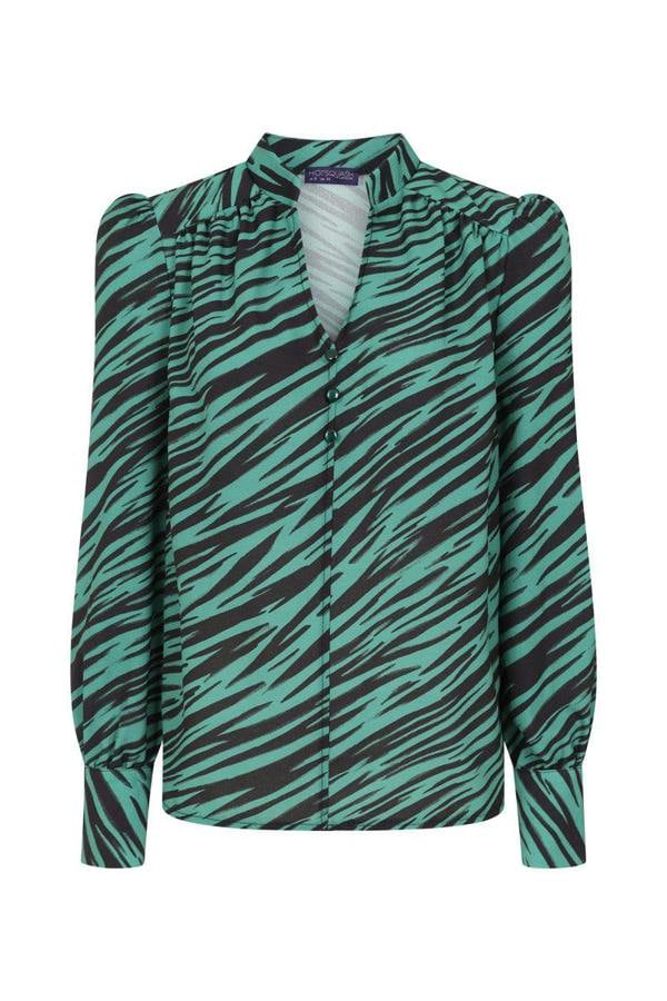 HotSquash Balloon-Sleeved Top