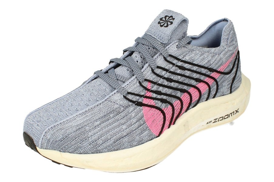 Nike Pegasus Turbo Next Nature Mens in Ashen Slate. Picture taken from the front, left side.