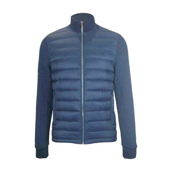 Original Penguin Mens City Padded Hybrid Jacket - Navy - 