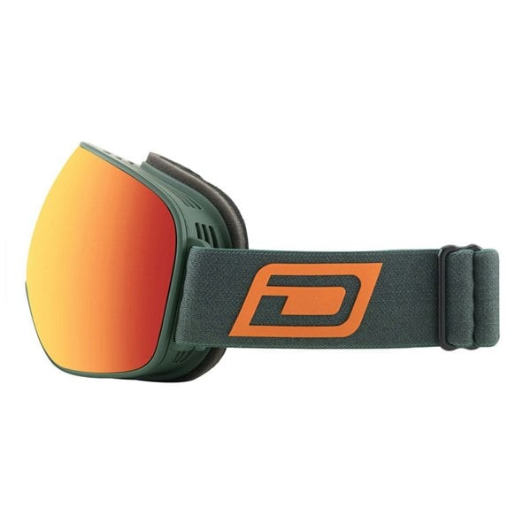 Dirty Dog MUTANT 2.0 - Ivy Green with Red Fusion Mirror & Rose Lens