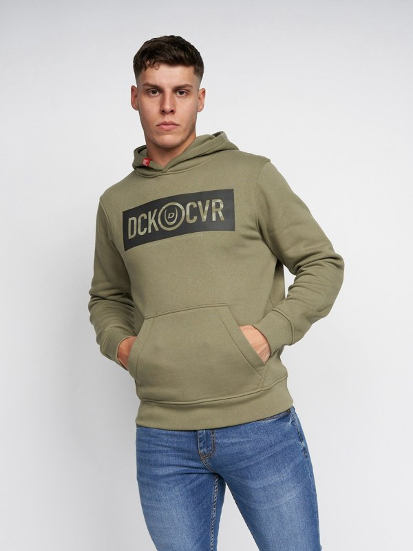 Duck and Cover Quantour Hoodie - Olive