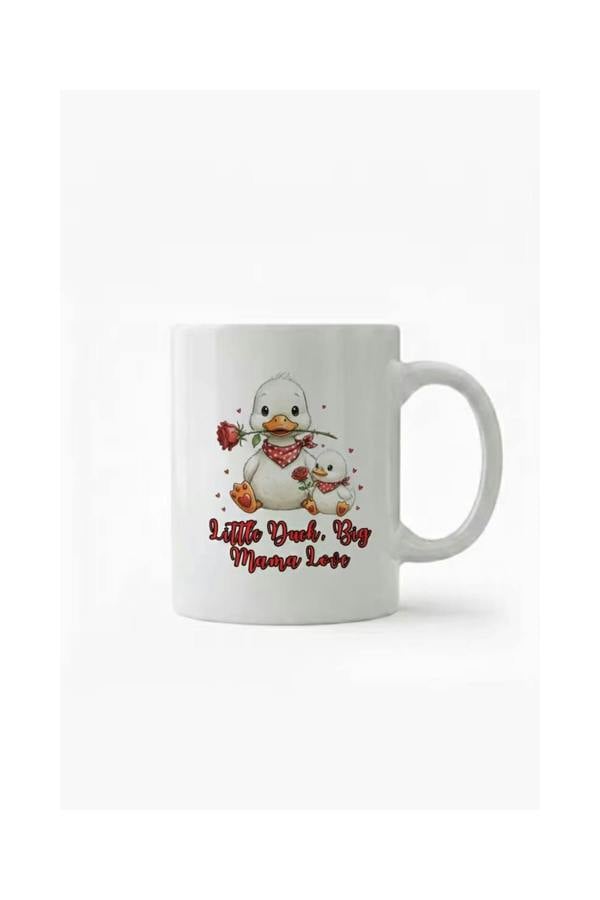 Dyzi Duck Mum And Baby 11oz Ceramic Mother's Day Mug