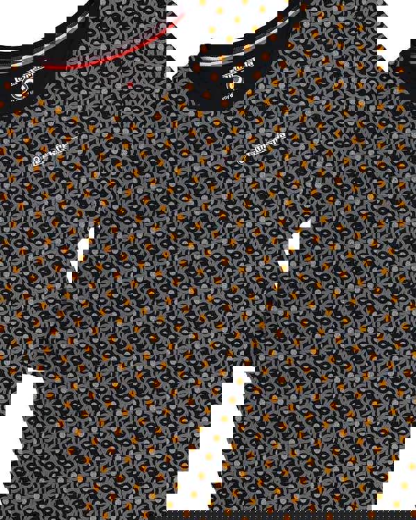 Lambretta Mens Geometric Target Retro Mod Ska Casual T-Shirt