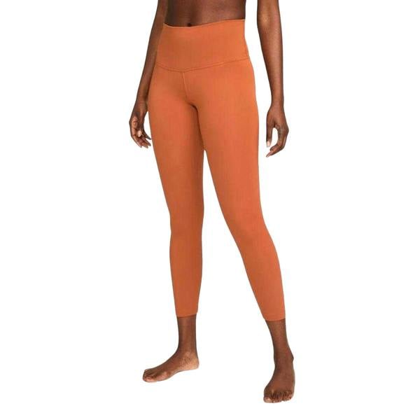 Nike Womens/Ladies Dri-FIT Yoga Leggings - Brown - 