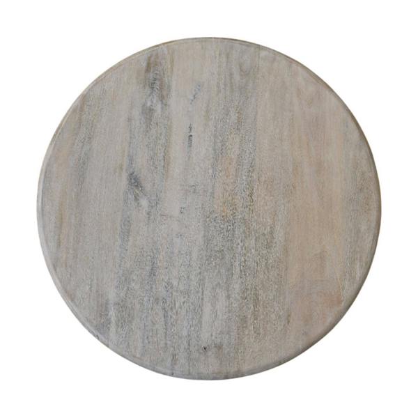 Artisan Furniture Solid Mango Wood Spindle Salted Oak Coffee Table