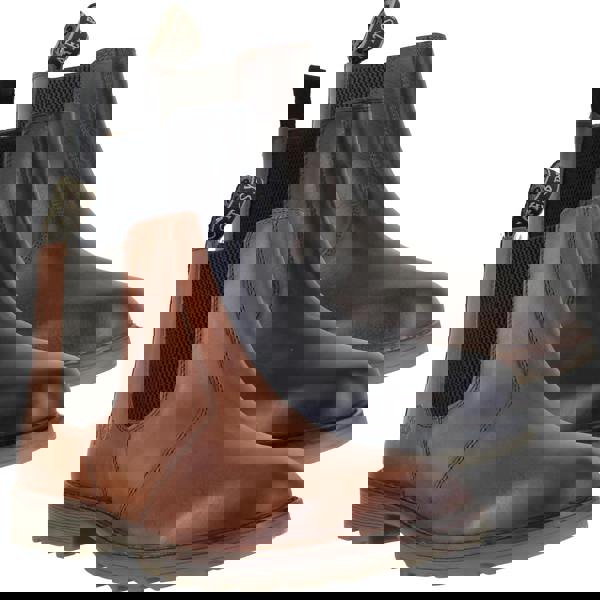 Catesby Mens Smart Casual Leather Dealer Chelsea Pull On Boots