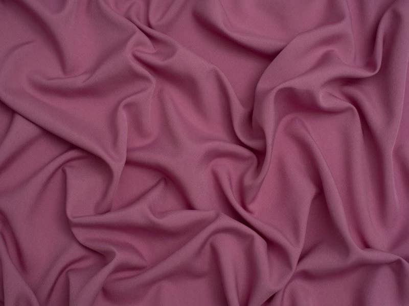 Minerva Core Range Minerva Soft Touch Crepe Fabric - Plain Design Dressmaking Fabric, 110 cm / 44" Wide - per metre