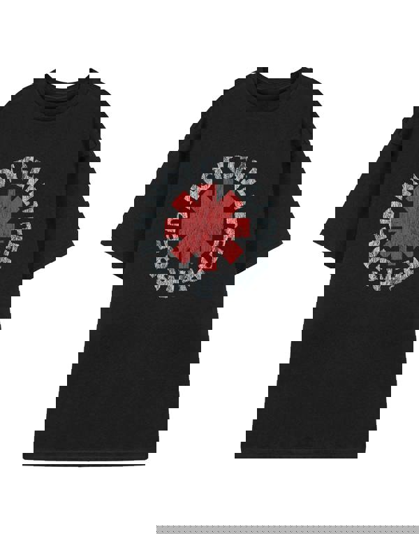 Red Hot Chili Peppers Unisex Black Logo T-shirt Short Sleeved T-Shirt