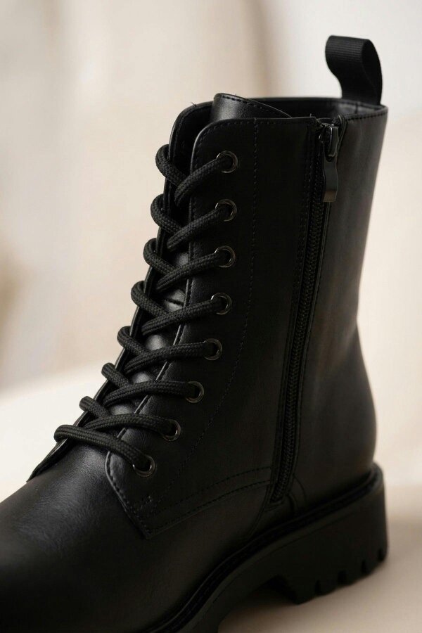 ikrush Theia Chunky Sole Lace Up Boots