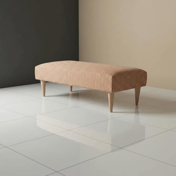 Chic Decorative Seating Ottoman Bench – Stylish Non - Storage Footstool for Master Bedrooms - ISTOOLS