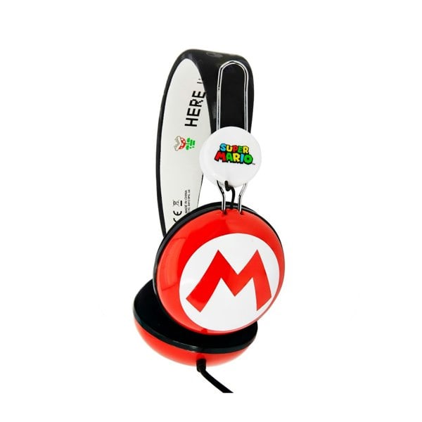 OTL | SUPER MARIO ICON RED/BLACK TEEN STEREO HEADPHONES