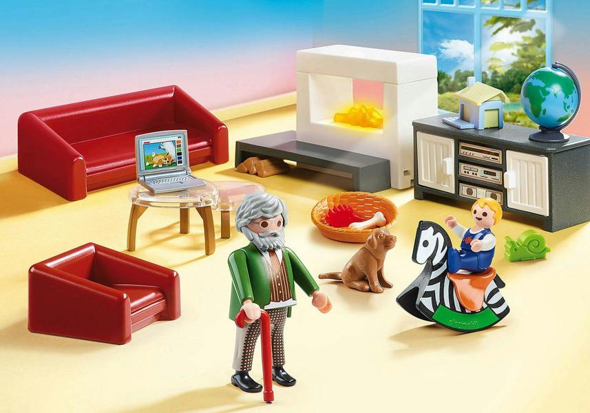 Playmobil Comfortable Living Room - 70207 Playset