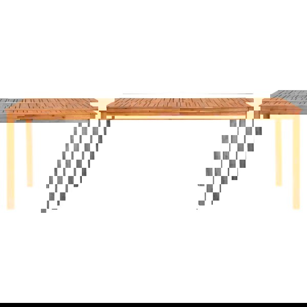 Berkfield Garden Table 215x90x74 cm Solid Acacia Wood
