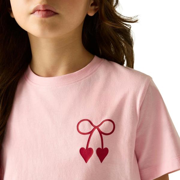 Regatta Girls Cath Kidston Puppy Floral T-Shirt - Pink - 